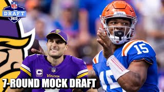 7round Minnesota Vikings Mock Draft Trading Up For The Qb Of The Future