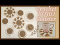 Crochet Boho Coaster