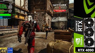 The Witcher 3 Next Gen Update Ultra+ Ray Tracing 4K DLSS3 | RTX 4090 | i9 13900K 6GHz