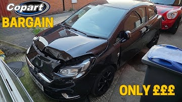 Rebuilding my crashed damaged Vauxhall Corsa E | Part 1