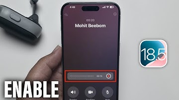 iOS 18.5 - How to enable call recording on iPhone