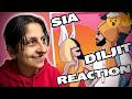 Hass hass official diljit x sia  reaction