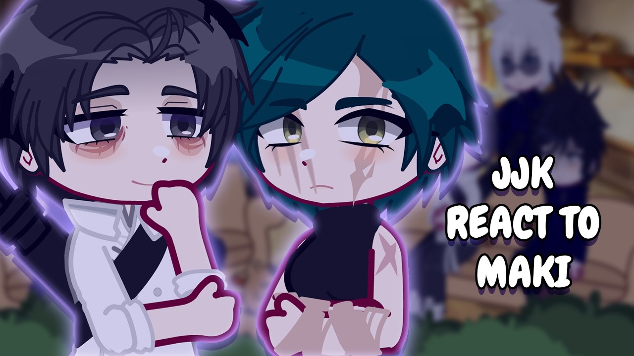 JJK React To Maki Zenin // Gacha Club