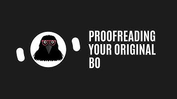 ScribeShadow Tutorial #5 - Proofreading Your Novel