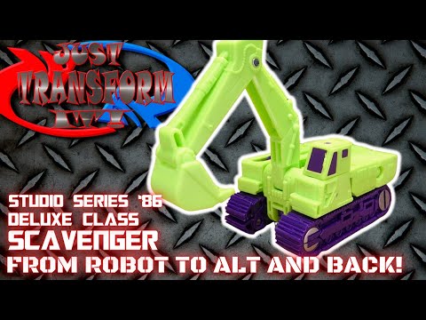 JUST TRANSFORM IT Studio Series 86 Deluxe Scavenger 