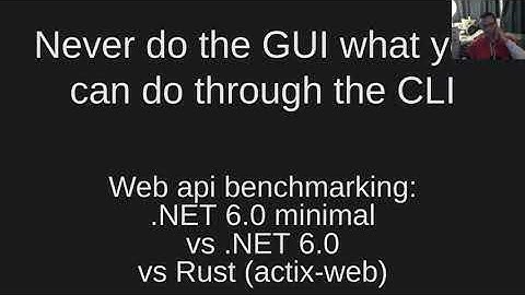 Web api benchmarking: .NET 6.0 minimal vs .NET 6.0 vs Rust (actix-web)