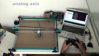 XY-plotter by Makeblock - control by joystick