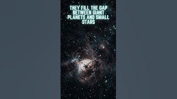 🌌 What Are Brown Dwarfs? #Astronomy #SpaceMystery ✨