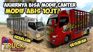 HABIS 10JUTA BUAT MODIF CANTER? AKHIRNYA BISA MODIF CANTER ETS ID | Es Truck Simulator Id