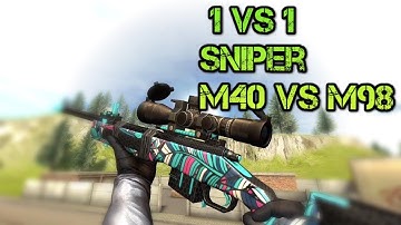 1vs1 Sniper M40 V.S. M98| Forward Assault