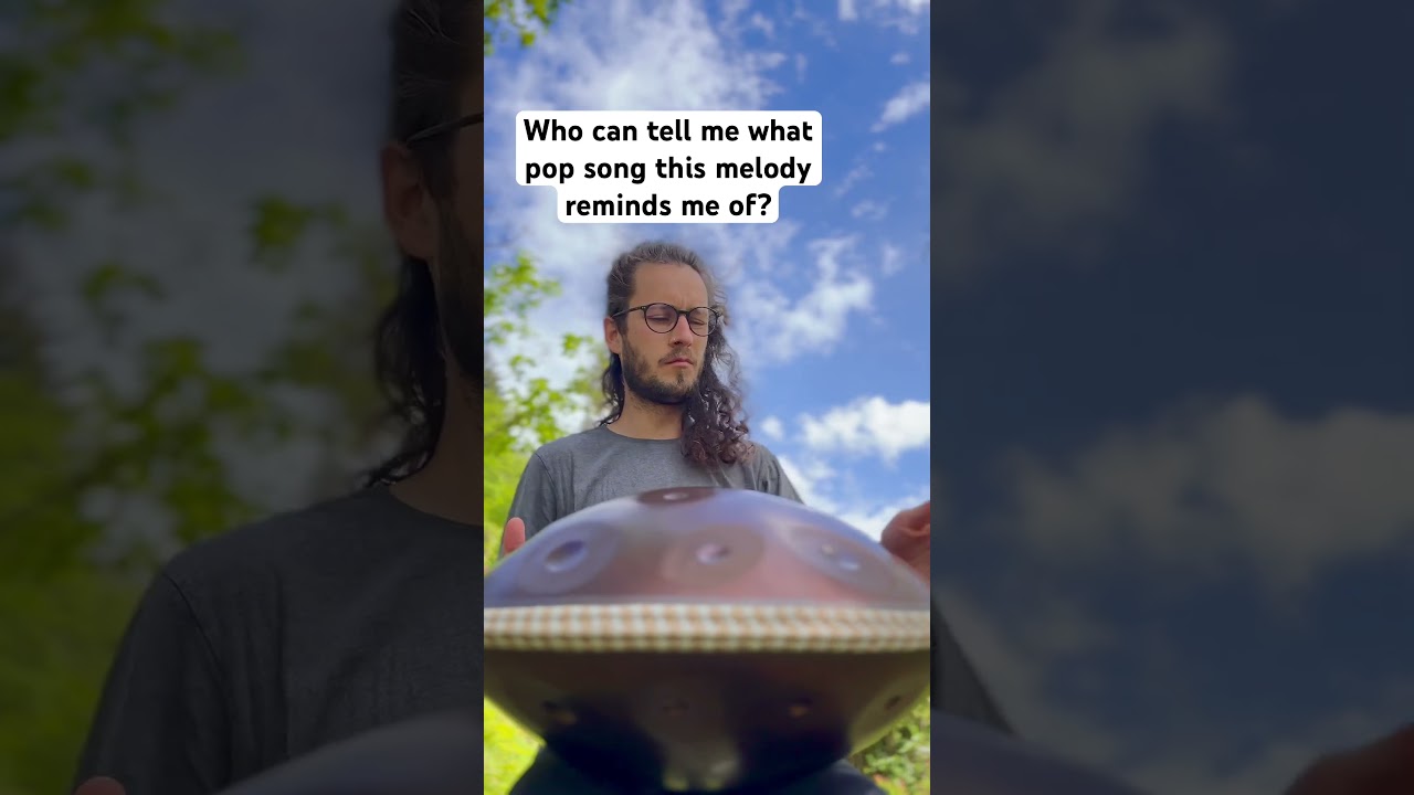 What pop melody is this??? #handpan #popmusic
