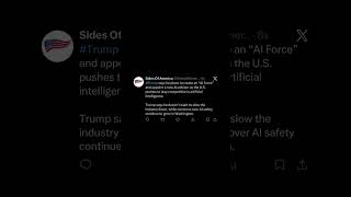 Trump Announces Plans for New “AI Force” News