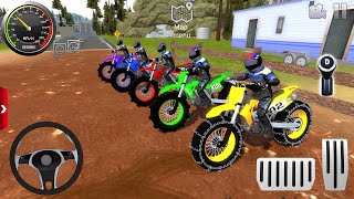 Motocross Off-Road Bike Stunts Driving / Dirt Bikes Racing Simulator 2024 Android / IOS Gameplay FHD