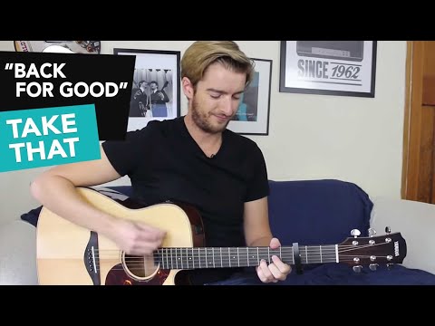 EASY 4 Chord Song "Back For Good"- Take That Guitar Tutorial