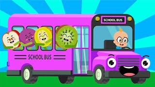🚌 Otobüsün Tekerleği Dönüyor🚌  | Afacan Bebek Orktestra ve Karpuz Adam Orkestrası | Pırtık