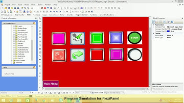 Program Simulation for FlexiPanel