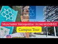 Manchester metropolitan university  campus tour