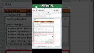 Data validation and conditional formatting |Excel trick #youtubeshorts #excel #shortvideo #shorts