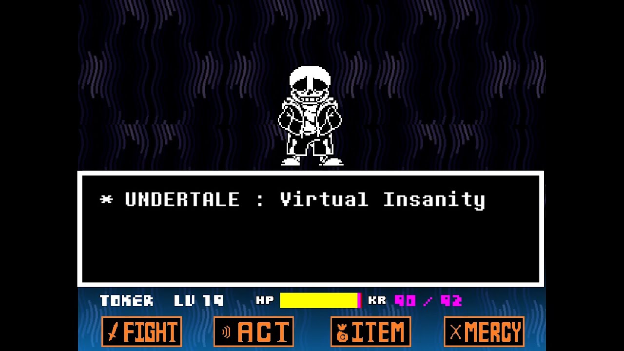 Dust!DDLC Sans battle (Dust Sans Fight) Undertale FanGame 