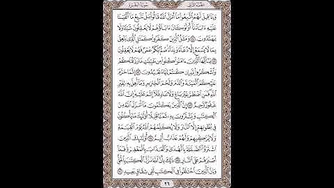 القرآن الكريم بصوت الشيخ سعد الغامدى صفحات صفحة رقم ( 26 )