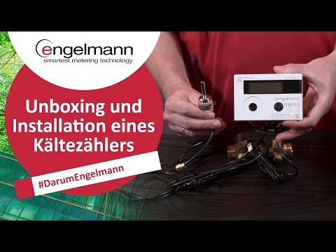 Engelmann SensoStar U Kältezähler: Unboxing und Installation - video from Engelmann