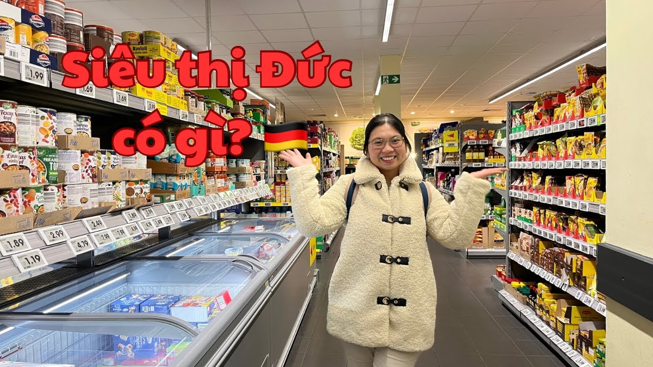 Du học sinh Đức đi làm và đi siêu thị. Đường xá ở Đức có vắng như lời đồn?