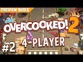 Overcooked 2 - #2 - THE KEVIN CHALLENGE!! (Preview Build Gameplay)