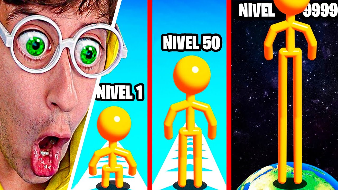 Soy el HOMBRE MÁS ALTO del MUNDO! (récord) - Tall Man Run