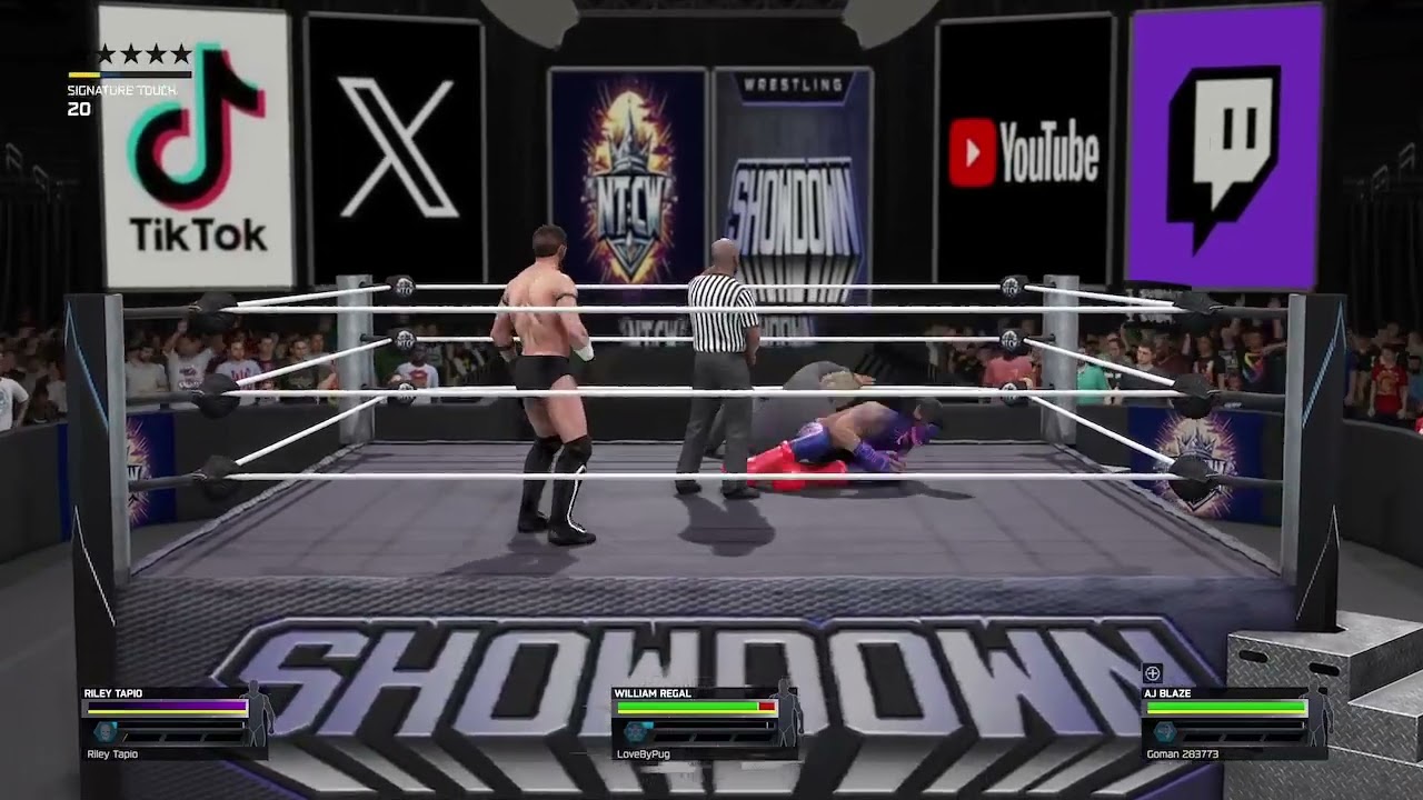 WWE2K CAW LEAGUE MEGASHOW