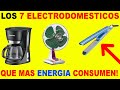 Deja de usar estos electrodomésticos si quieres pagar menos luz!!