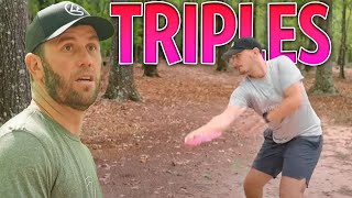 Can We Beat Brodie Smith At Disc Golf Playing Triples
