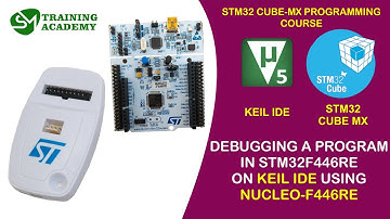 Debugging in Keil IDE uVision | STM32 | STM32 CUBE MX | KEIL IDE | STM32F446RE | T - 6