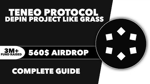 Teneo Protocol Extension Node Airdrop Complete Guide - Teneo Node Airdrop Depin Project Like Grass