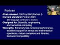 Introduction to Fortran