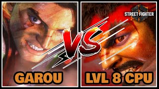 GAROU (LUKE) vs LVL 8 CPU (RYU) - [STREET FIGHTER 6 DEMO]