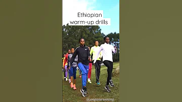 Ethiopian Warm Up Drills 