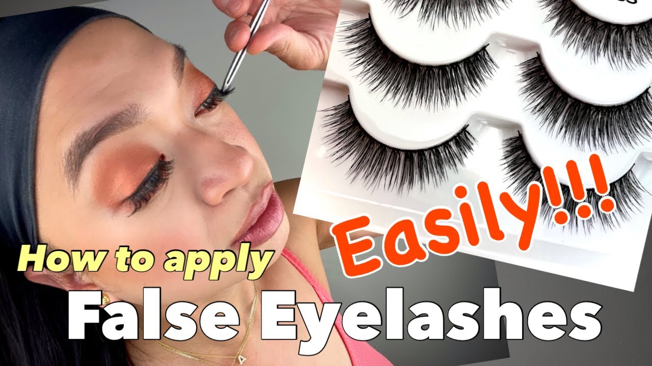 HOW TO APPLY FALSE EYELASHES | TRANSGENDER MAKEUP ARTIST | TRANS PINAY