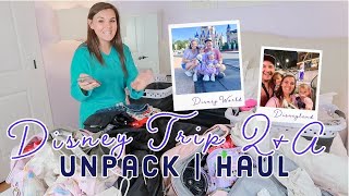 Coast to Coast Disney Q&A | Disneyland Haul | Disney Unpack With Me