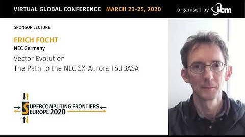 Erich Focht | Vector Evolution: The Path to the NEC SX-Aurora TSUBASA