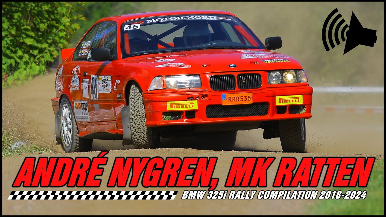 André Nygren, MK Ratten, BMW 325 - Rally Compilation 2018-2024