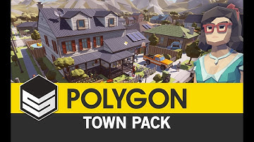POLYGON Town Pack - (Trailer) 3D Low Poly Art for Games by #SyntyStudios