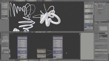Procedural Wiggly wires generator in Animation Nodes 2.1 - Blender 2.79