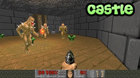 Doom 2: Castle - a very 1st map by Noahtheking50 - blind run