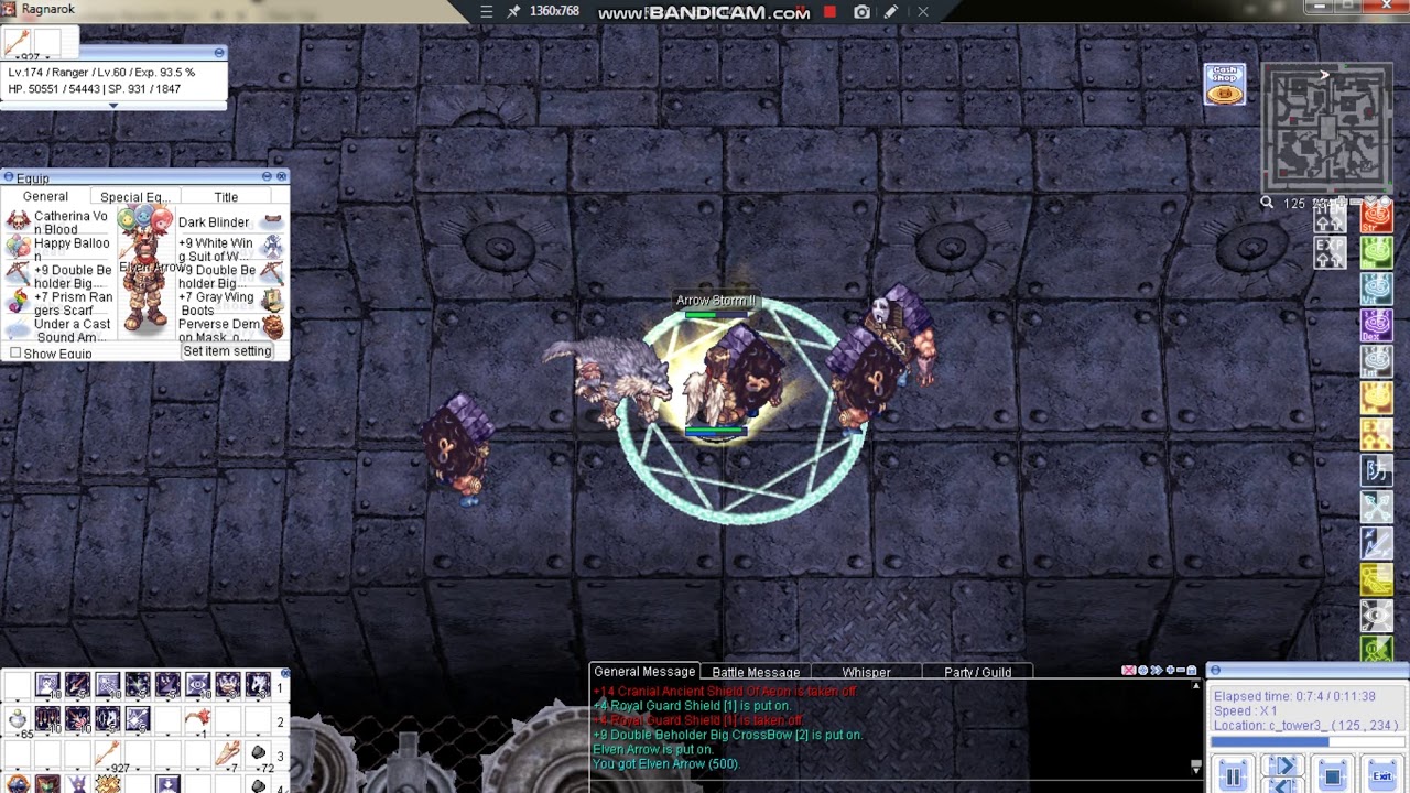 iRO Thor - Ranger Leveling NCT Lvl 174-175