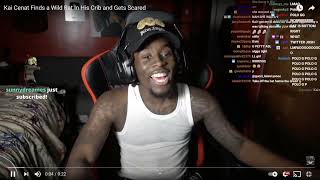 YourRAGE Reacts To Kai Cenat Having A Rat In his Home *RAGE CALLS HIM WHILE KAI CRIES*