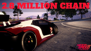 Need for Speed Payback | 2.8 Million Chain On Downforce Battle
