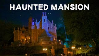 The Haunted Mansion at Magic Kingdom  Full Ride Experience  WDW 2024