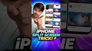 Iphone split screen trick #iphonetips #iphonetricks #iphone