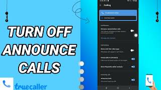 How To Turn Off Announce Calls On Truecaller App screenshot 4