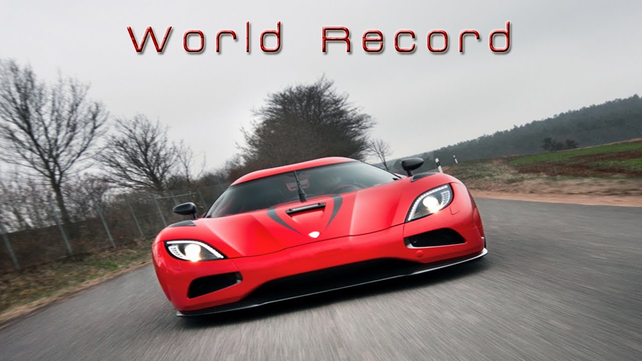 ⁣Agera R World Record